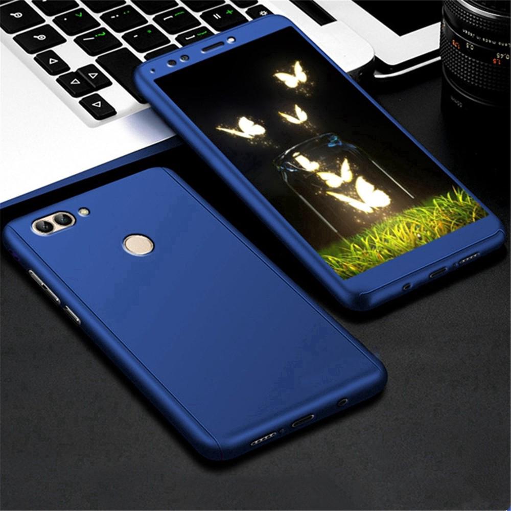 360 ความคุ้มครองเต็มรูปแบบ เคสมือถือสำหรับ Huawei Y9 2018 Case Casing เคสแข็ง Cover