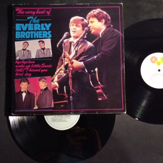 แผ่นเสียง 12 นิ้ว2LP  รวมเพลงยอดนิยมThe Everly Brothers The very best ทดลองได้ครับ