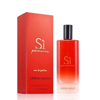 🔥🔥แท้100%🔥ซื้อ 2 ขวดแถมทอง 0.1 กรัม 1 แผ่น888Giorgio Armani Si Passione EDP 15ml (In Box)