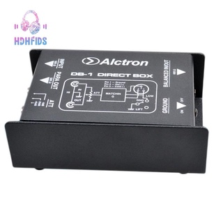 Alctron DB-1 กล่องเอฟเฟคเตอร์ DIBOX แปลงความต้านทาน แบบพาสซีฟหน้า