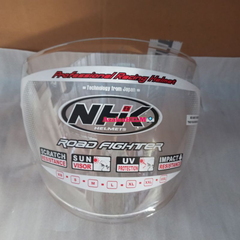 Nhk R1 Clear Helmet Visor Original NHK