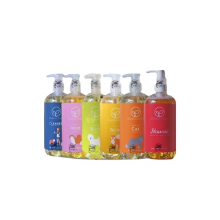 BubbleBear Shampoo แชมพู สุนัข , แชมพูแมว และน้ำยาทำความสะอาดพื้น น้ำยาดับกลิ่น ทำจากออแกนนิค 100% ขนาด 500 ml