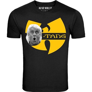 เสื้อยืด พิมพ์ลาย Wooo-tang Rick Flair WOO สําหรับผู้ชาย และผู้หญิง