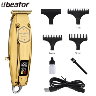 Ubeator ปัตตาเลี่ยนตัดผม ไร้สาย ที่มีประสิทธิภาพ เครื่องตัดผม แบบชาร์จไฟได้