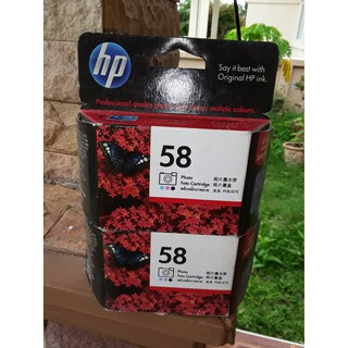 Original Hp 58 Photo (C6658A) อิงค์เจ็ท แท้ Deskjet : 2360/ 3650/ 3845/ 5160/ 5550/ 5650/ 5652/ 9650/ 9680/ 450