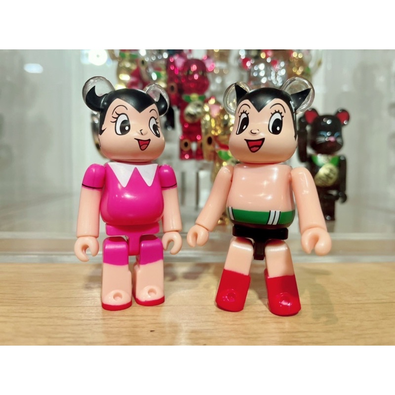 (ของแท้) คู่ Be@rbrick Series 33 Cute &amp; Secret Cute: Astro Boy Atom &amp; Uran  (Bearbrick)