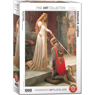 THE ACCOLADE by Leighton - จิ๊กซอว์ 1000 pc PUZZLES EUROGRAPHICS (Museum Art)