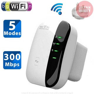 Hi-speed ตัวดูดเพิ่มความแรงสัญญาณไวเลส  ตัวกระจายอินเตอร์เน็ต  ตัวรับสัญญาณ WiFi Wireless Wifi Repeater ตัวกระจายอินเตอร