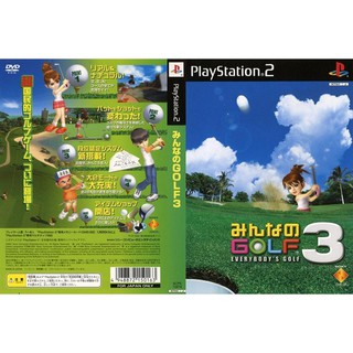 MINNA NO GOLF 3 [PS2 JP : DVD5 1 Disc]