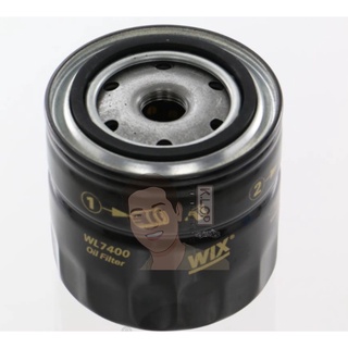 WL7400 กรองน้ำมันเครื่อง WIX รุ่น : Nissan D40 นาวาร่า YD25Ti, Tiger D4D