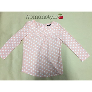 เสื้อ pinky polka dot pastel