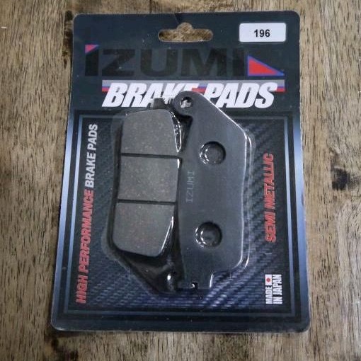 ผ้าเบรครถจักรยานยนต์ YAMAHA ~ FRONT XP 250, YP 250, XC 300, XP 400, YP 400, MT-01