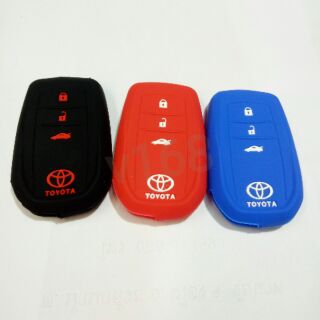 ซิลิโคนหุ้มกุญแจรีโมทรถยนต์Toyota RevoTop(ปุ่มกดเปิดท้ายรูปรถ)