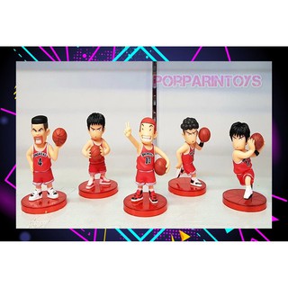 โมเดล สแลมดังก์ เซ็ท5ตัว สูง6cm. #ปอ ปริน
