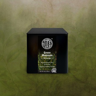 TE Green Monsoon(Green Tea Base)ชาเขียว matcha ผสมข้าวคั่ว ต้านอนุมูลอิสระ ให้พลังงานยามเช้า แบรนด์ ที