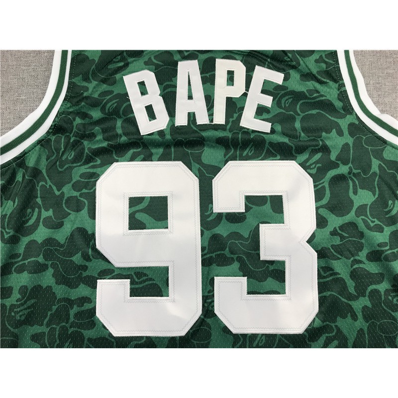 bape celtics jersey