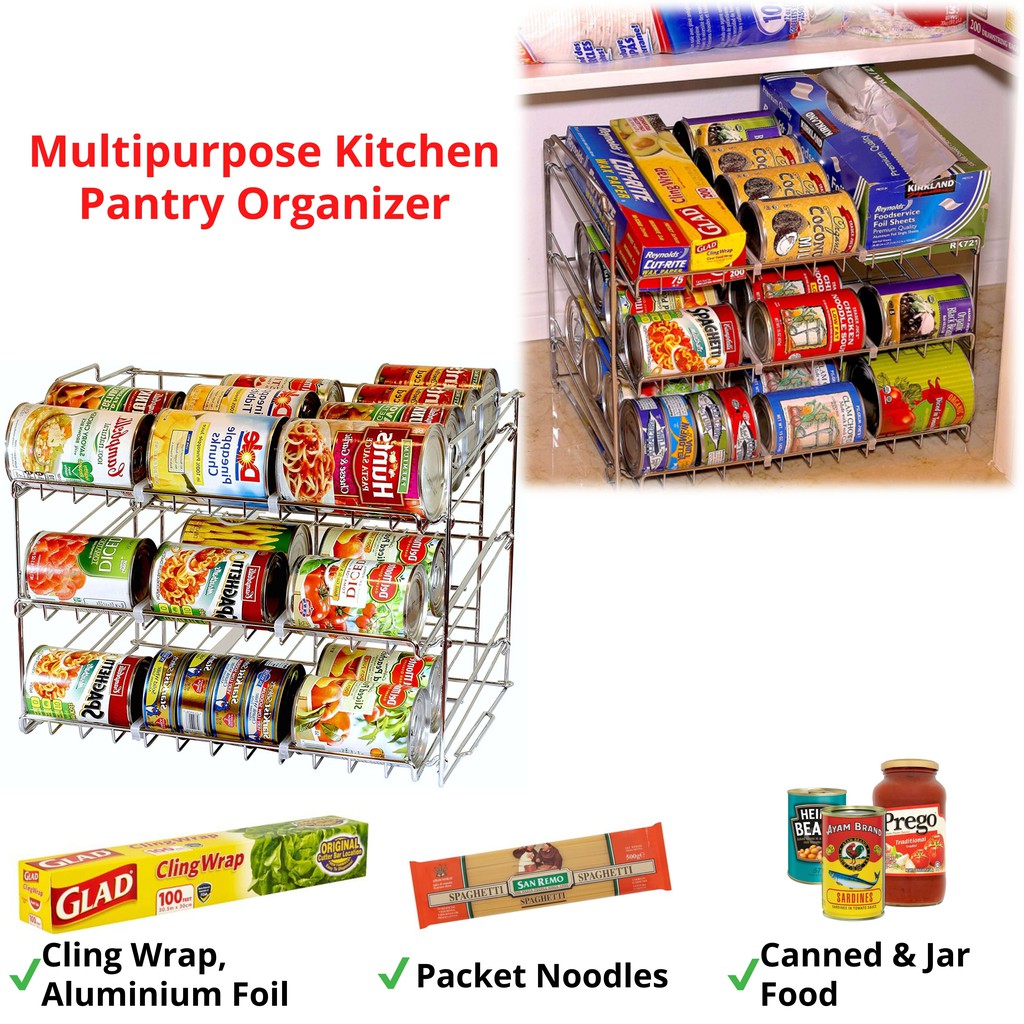 Malaysia] 3Tier Multipurpose Kitchen Storage Rack