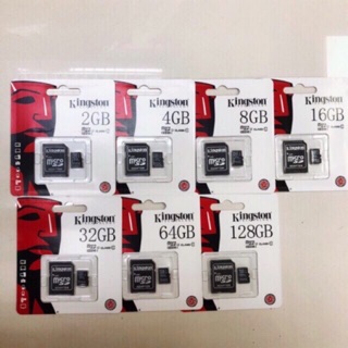 Kingston เมมโมรี่การ์ด Micro sd card Memory Card 16GB/32GB/64GB/128GB