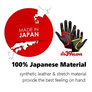【 FIT39 】 Japan Classic ~ Super grip.Slip resistant and wear resistant. Japanese original # golf gloves # sports gloves