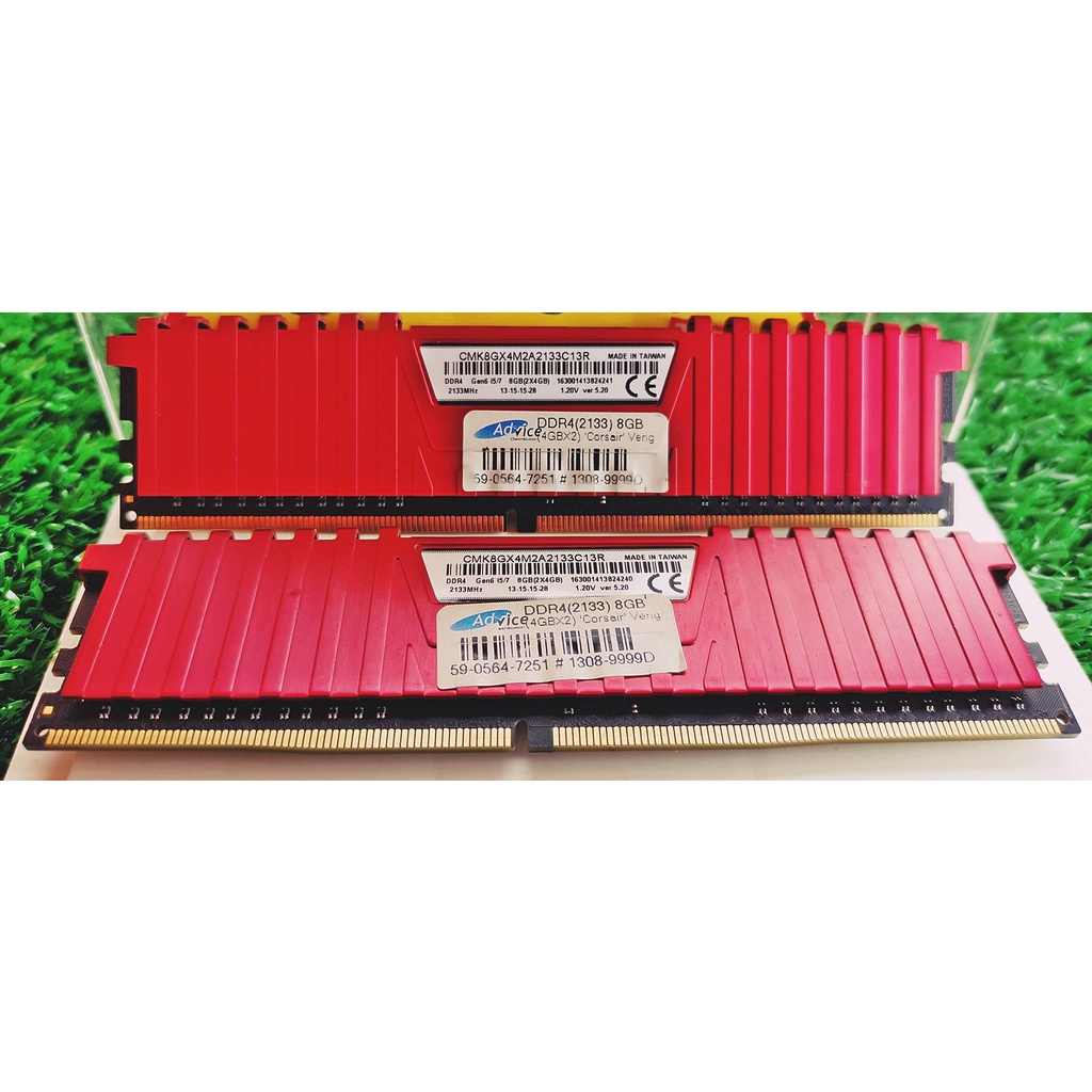 RAM DDR4 4G [ 8G 4x2 ] Bus 2133 ประกัน L-T