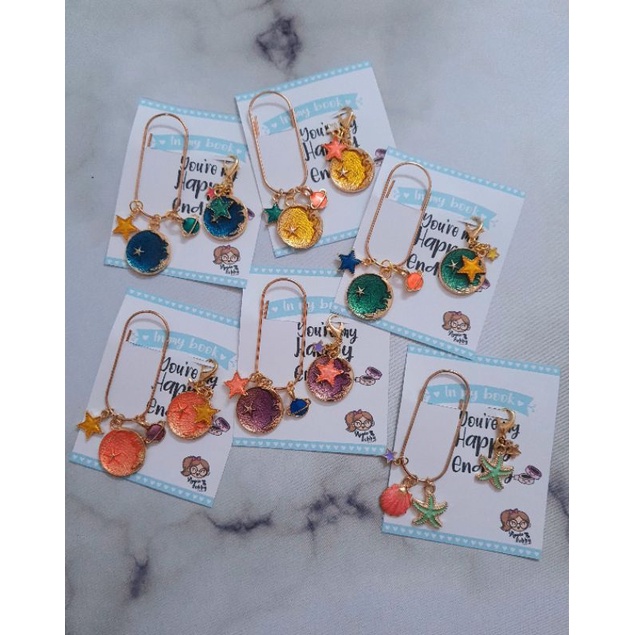 Planner Galaxy Paper Clip Charms Combo Set