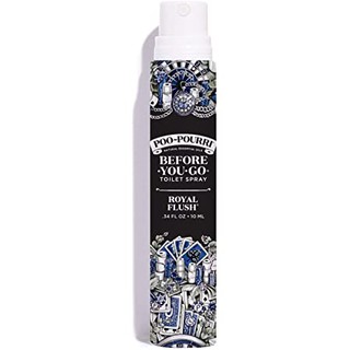 Poo-Pourri : PPRRF-10ML* สเปรย์ดับกลิ่นห้องน้ำ Before-You-Go Toilet Spray Royal Flush 10ml.