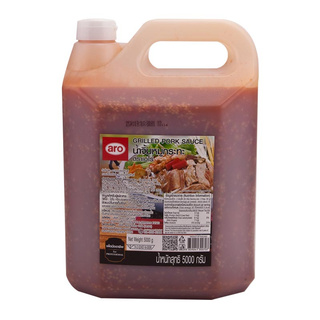  * พร้อมส่ง * เอโร่ น้ำจิ้มหมูกระทะ 5000 กรัม aro Grilled Pork Sauce 5000 g