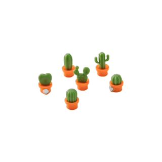 พร้อมส่ง แม่เหล็กติดตู้เย็น น้องบอง ที่ติดตู้เย็น ตะบองเพชร Cactus Magnet กระบองเพชร แม่เหล็กน้องบอง