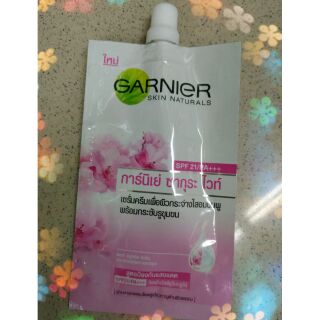 GARNIER ซากุระไวท์ ขนาด 7 ml. 7 ซอง