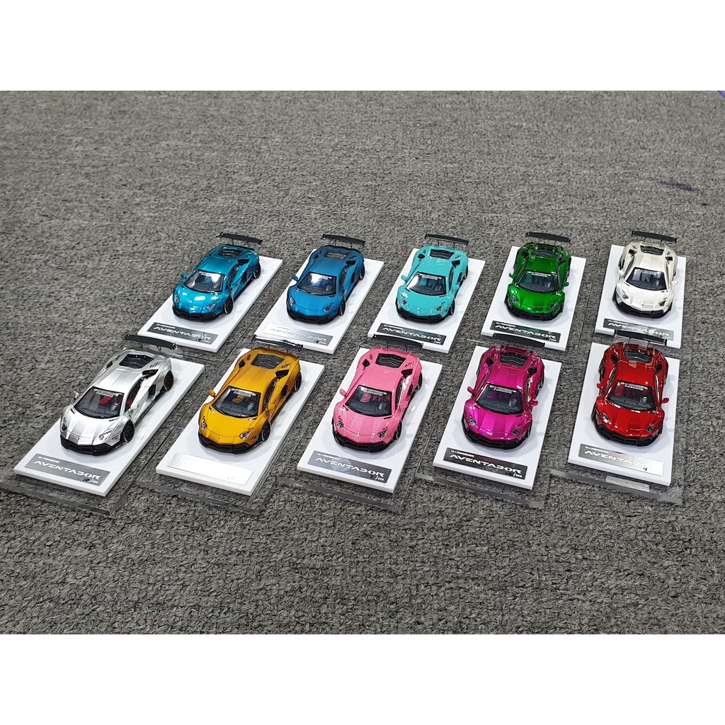 LB-Performance Lamborghini Aventador Limited Model Car 999 ชิ้น 1:64 Liberty Walks (10 สี)