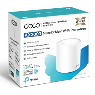 TP-Link Deco X50 PACK1 AX3000 Whole Home Mesh WiFi 6