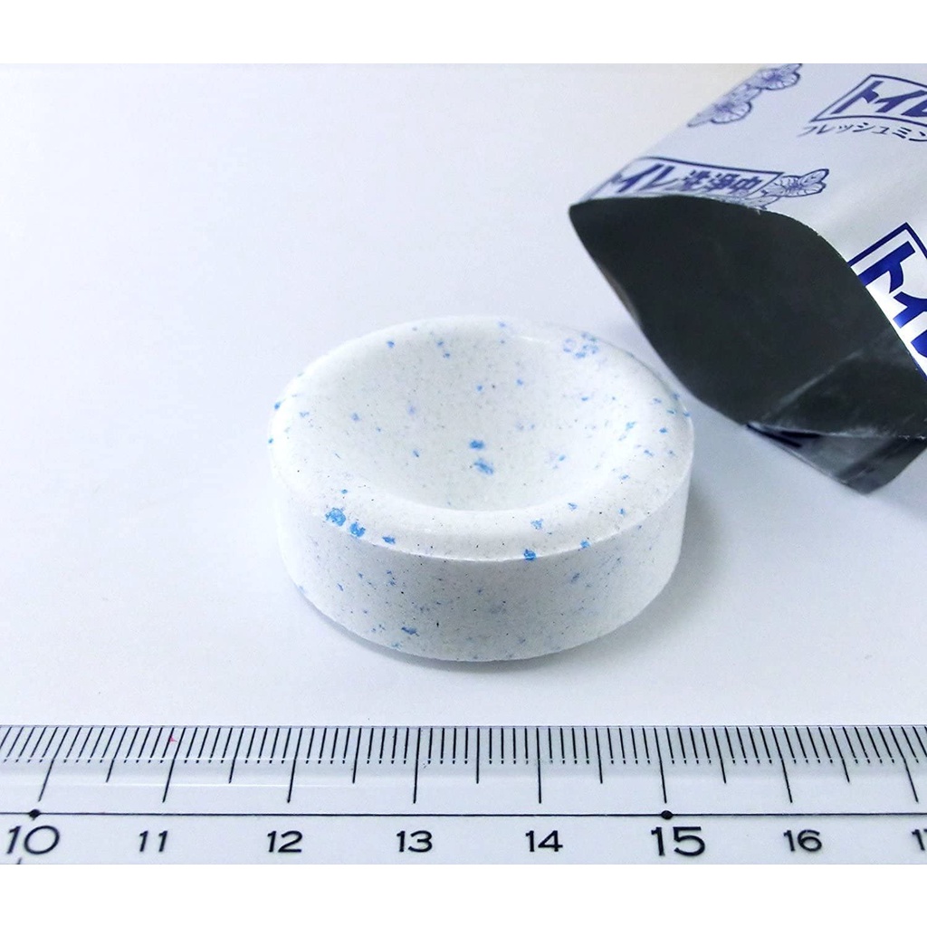เม็ดฟู่ทำความสะอาดชักโครก Kobayashi Bluelet Toilet Flushing ขจัดคราบ ฆ่าเชื้อโรค และดับกลิ่น