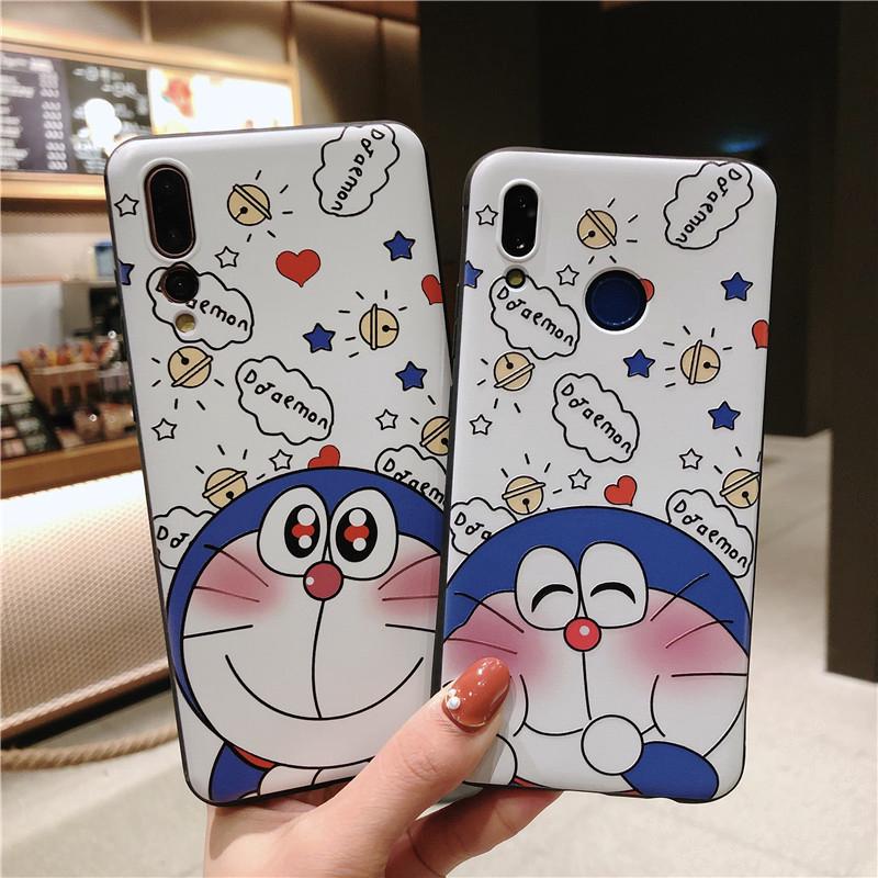 เคส Realme C21 C25 8 6 Pro 7 7i C12 C15 C17 C3 5i 5 2 5S C2 C1 3 Pro Case Cute Doraemon Soft TPU Cover