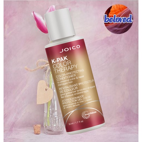 Joico K-Pak Color Therapy Color-Protecting Conditioner 50 ml ครีมนวดสำหรับผมทำสี