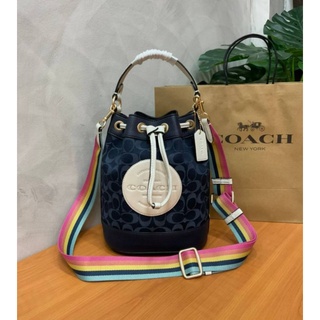 C0ach Dempsey Drawstring Bucket Bag