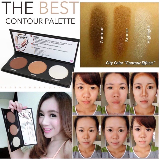 City Color Contour Effects Palette