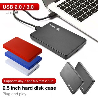 feml usb 3 . 0/2 . 0 2 . 5 inch sata hdd ssd enclosure เคสฮาร์ดดิสก์มือถือสําหรับแล็ปท็อป