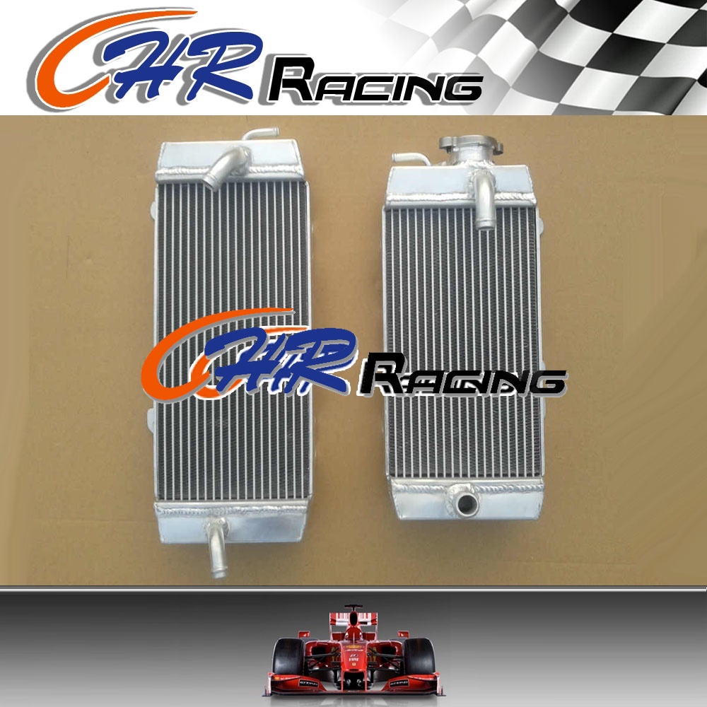 หม้อน้ําอลูมิเนียมอัลลอยด์สําหรับ 2009 2010 Kawasaki KX250F KXF250 KXF 250 2009 2010