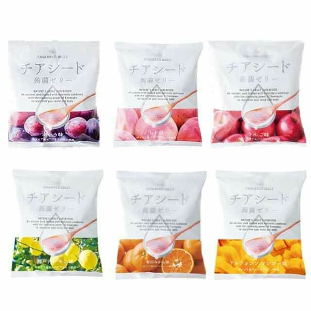 พร้อมส่งเยลลี่ เม็ดเจีย CHIA SEED KONNYAKU