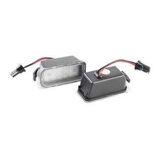 [Dealslickr5 ] หลอดไฟ LED ติดป้ายทะเบียนรถยนต์ สําหรับ Ford FOCUS MK II FIESTA MK VII MONDEO MK IV KUGA S-MAX 2008-2019 2 ชิ้น