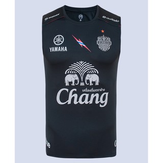 เสื้อซ้อมบุรีรัมย์ยูไนเต็ด 2019 แขนกุด สีดำ ของแท้จากสโมสร BURIRAM UNITED