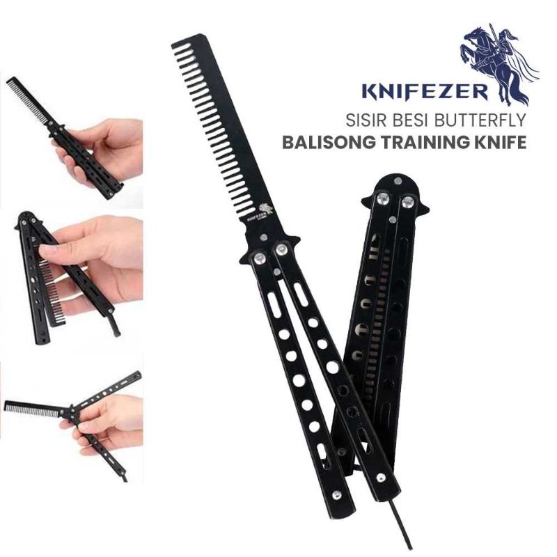 KNIZER หวีเหล็กฝึกซ้อมผีเสื้อ CS GO - LF-9898
