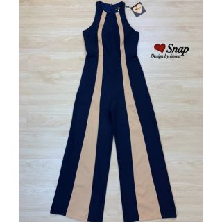 Two tone culottes jumpsuit