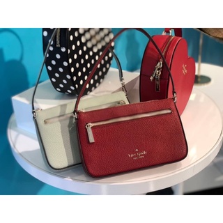 Kate Spade คล้องมือ รุ่น leila pebbled leather converti  K6088 หนังแท้ทั้งใบ