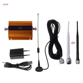 POOP 1 Set 850MHz CDMA 2G/3G/4G Signal Booster Repeater Amplifier Antenna for Cell Phone Signal Receiver