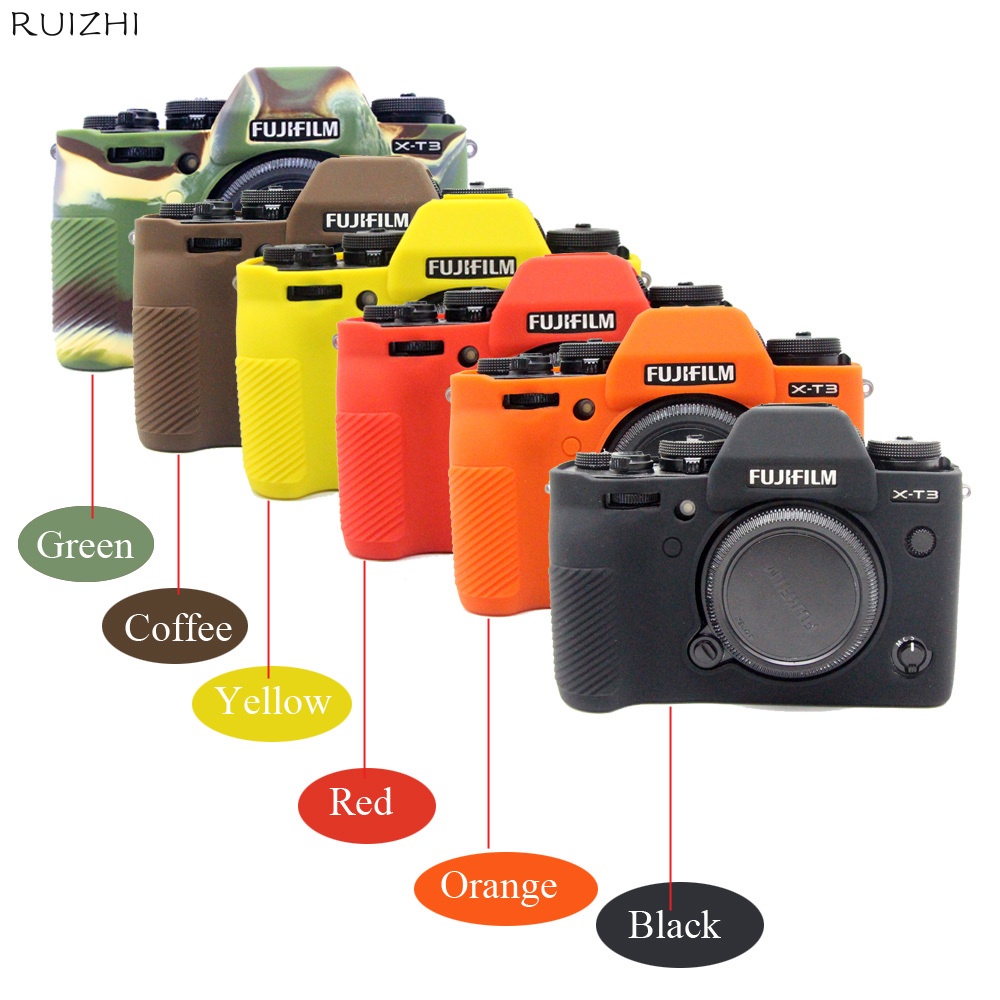 เคสซิลิโคนยาง ป้องกันกล้อง สําหรับ Fujifilm XT3 XT4 FUJI XT3 XT4 XS10 XT200 XT10 XT20