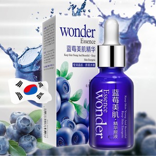 เซรั่ม บลูเบอรี่ BIOAQUA Wonder Essence บำรุงผิวเข้มข้น เพื่อผิวขาวกระจ่างใส 15ml.