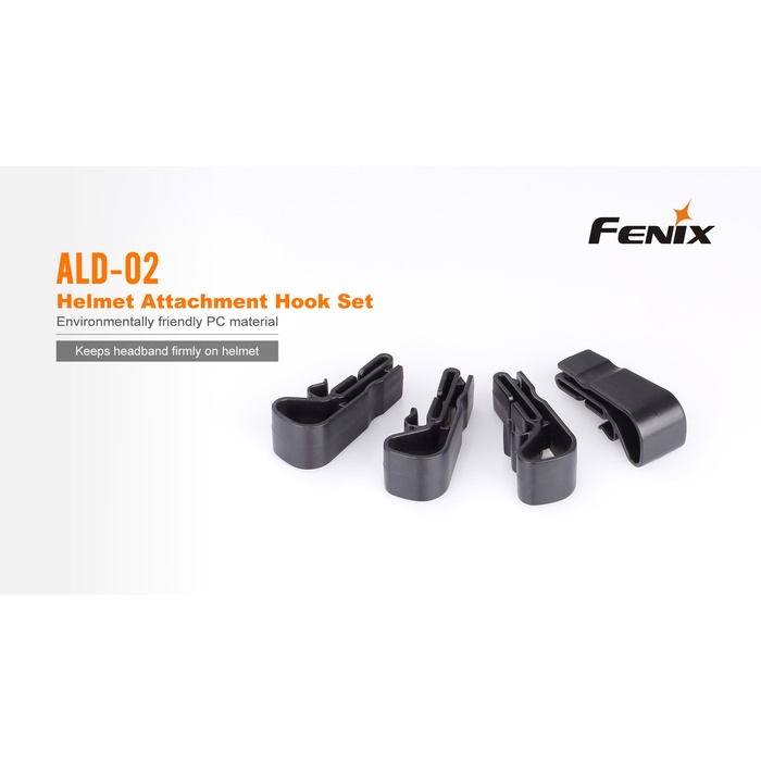 Fenix ALD-02  กิ๊บยึดไฟฉายคาดหัวกับหมวกนิรภัย