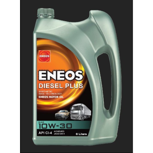 ENEOS น้ำมันเครื่องดีเซล  Diesel Plus 10W-30 ขนาด 6+1 ลิตร
