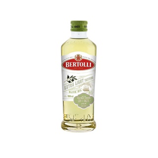 Bertolli Extra Light Tasting Olive Oil เบอร์ทอลลี่ น้ำมันมะกอกปรุงอาหาร ผ่านกรรมวิธี 500 มล